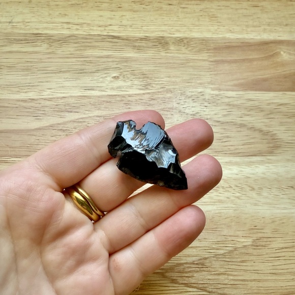 Other - Black Obsidian Arrowhead